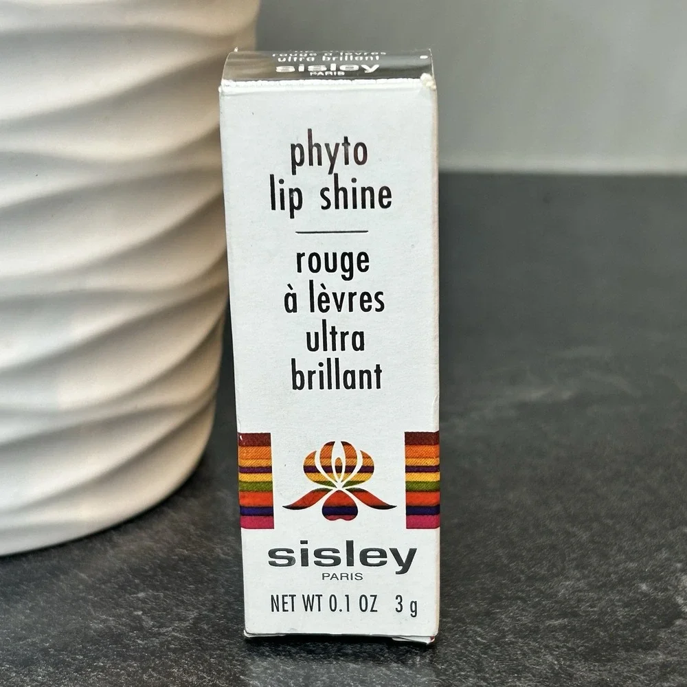 NEW Sisley Phyto Lip Shine Full Size‎ Lipstick 3 SHEER ROSE Retired Color